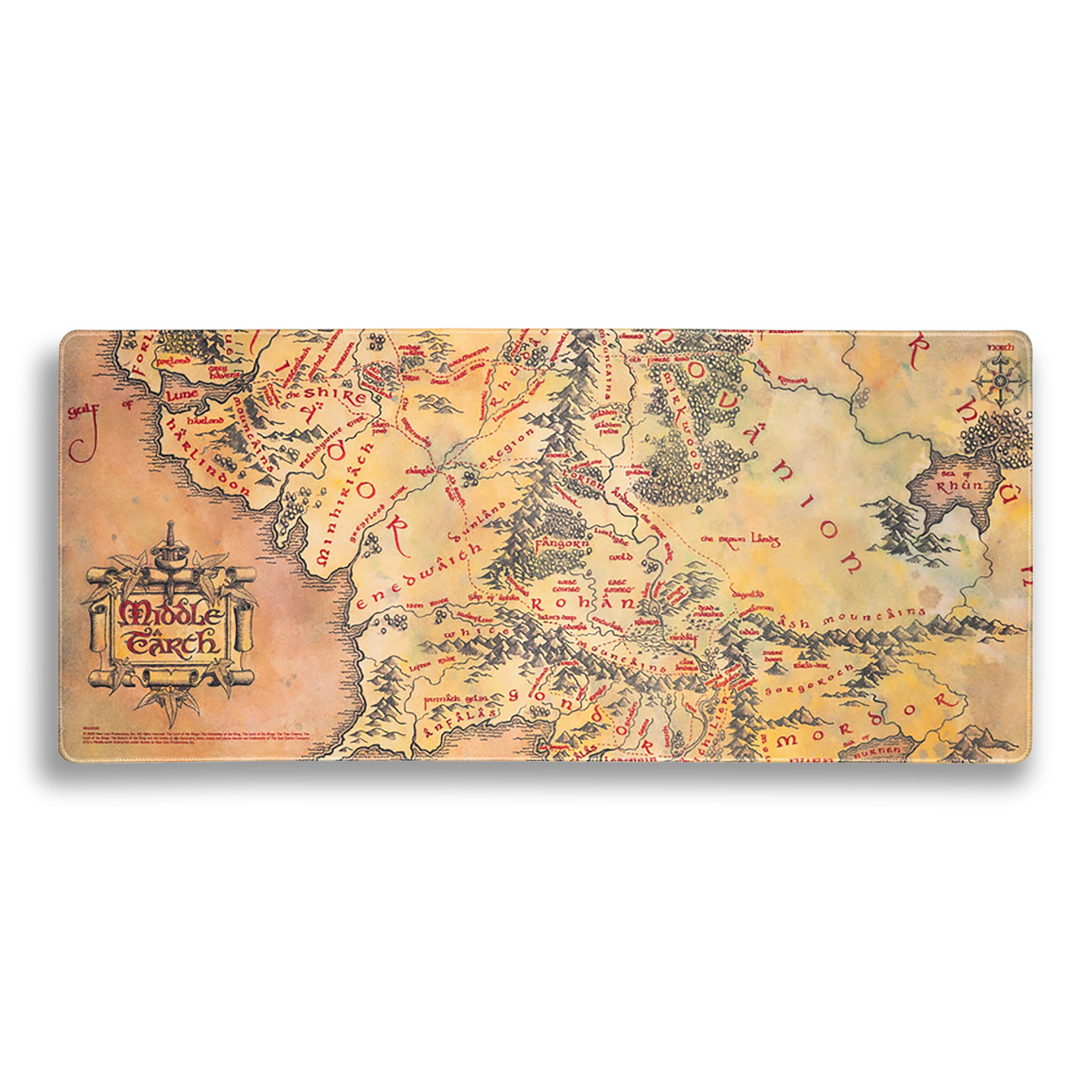 Product image The Lord of the Rings - Middle Earth Map Mousepad