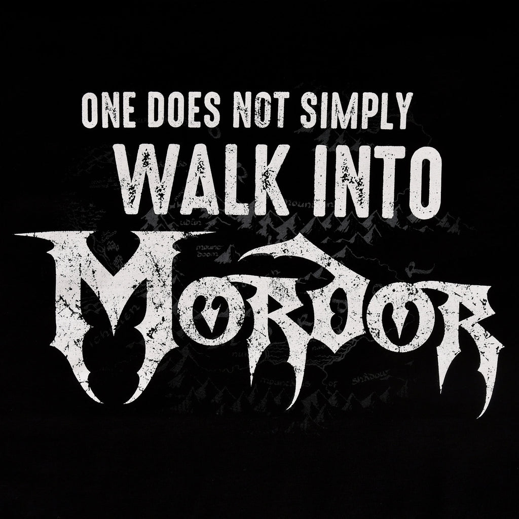 Product image The Lord of the Rings - Walk Into Mordor T-Shirt Black
