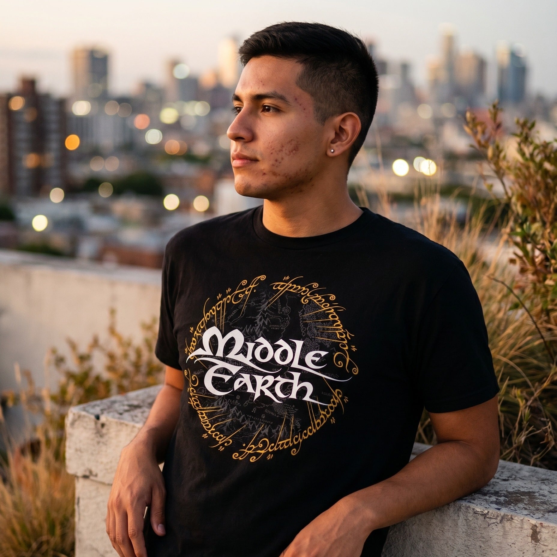 Product image The Lord of the Rings - Middle Earth T-Shirt black
