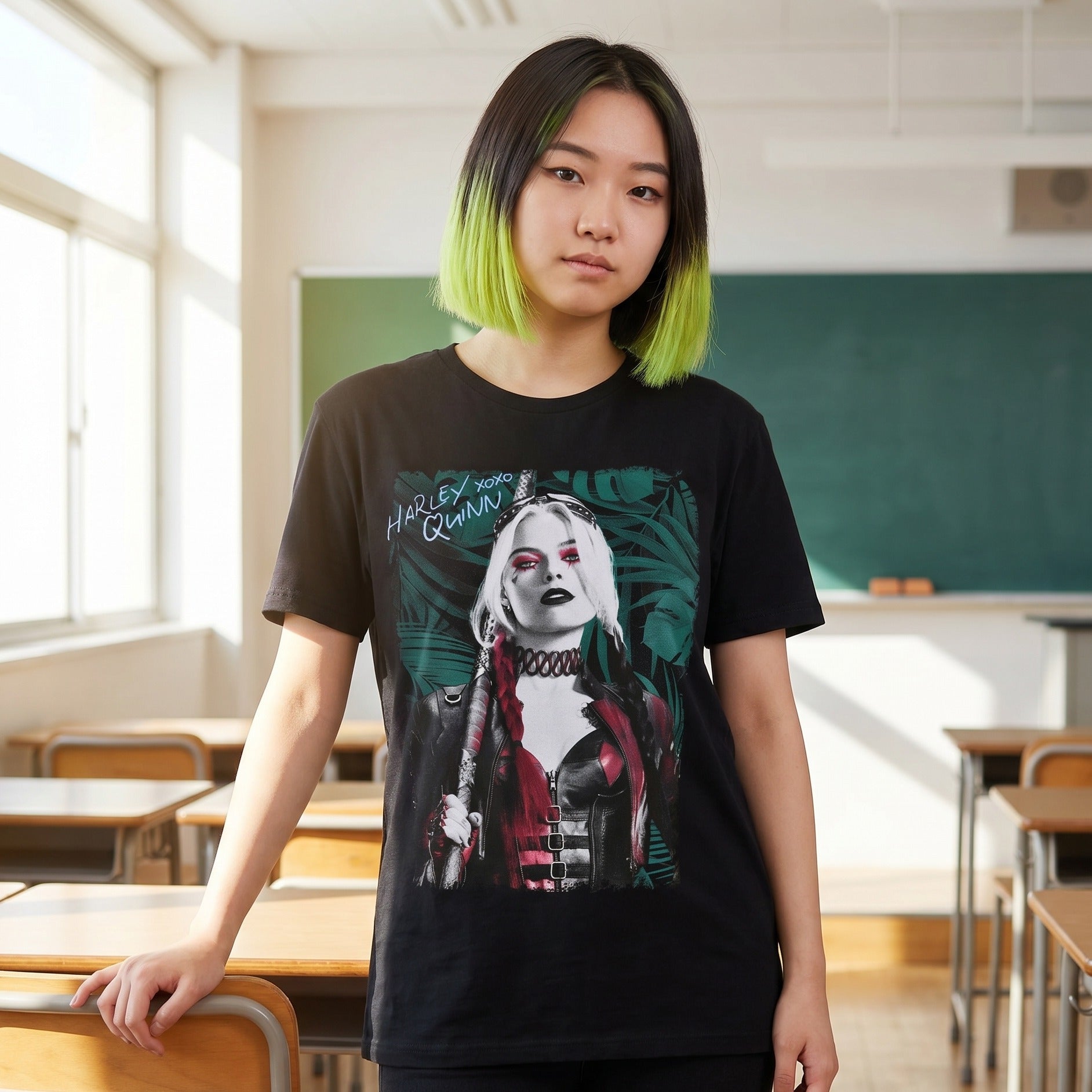 Product image Harley Quinn T-Shirt black - The Suicide Squad