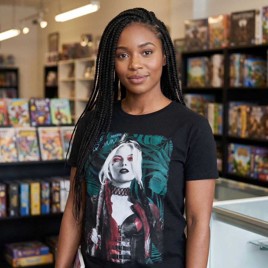 Product image Harley Quinn T-Shirt black - The Suicide Squad