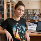 Product image Through The Galaxy T-Shirt black - Star Wars Mandalorian