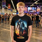 Product image Through The Galaxy T-Shirt black - Star Wars Mandalorian