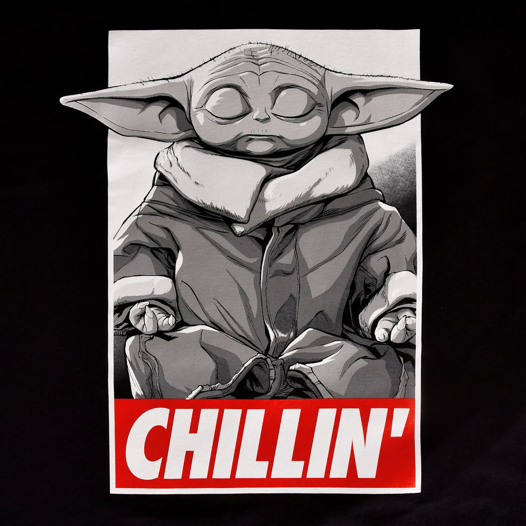 Product image Grogu Chilling T-Shirt black - Star Wars Mandalorian