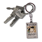 Product image One Piece - Wanted Luffy Keychain