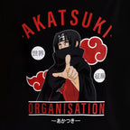 Product image Naruto - Akatsuki Organization T-Shirt Black