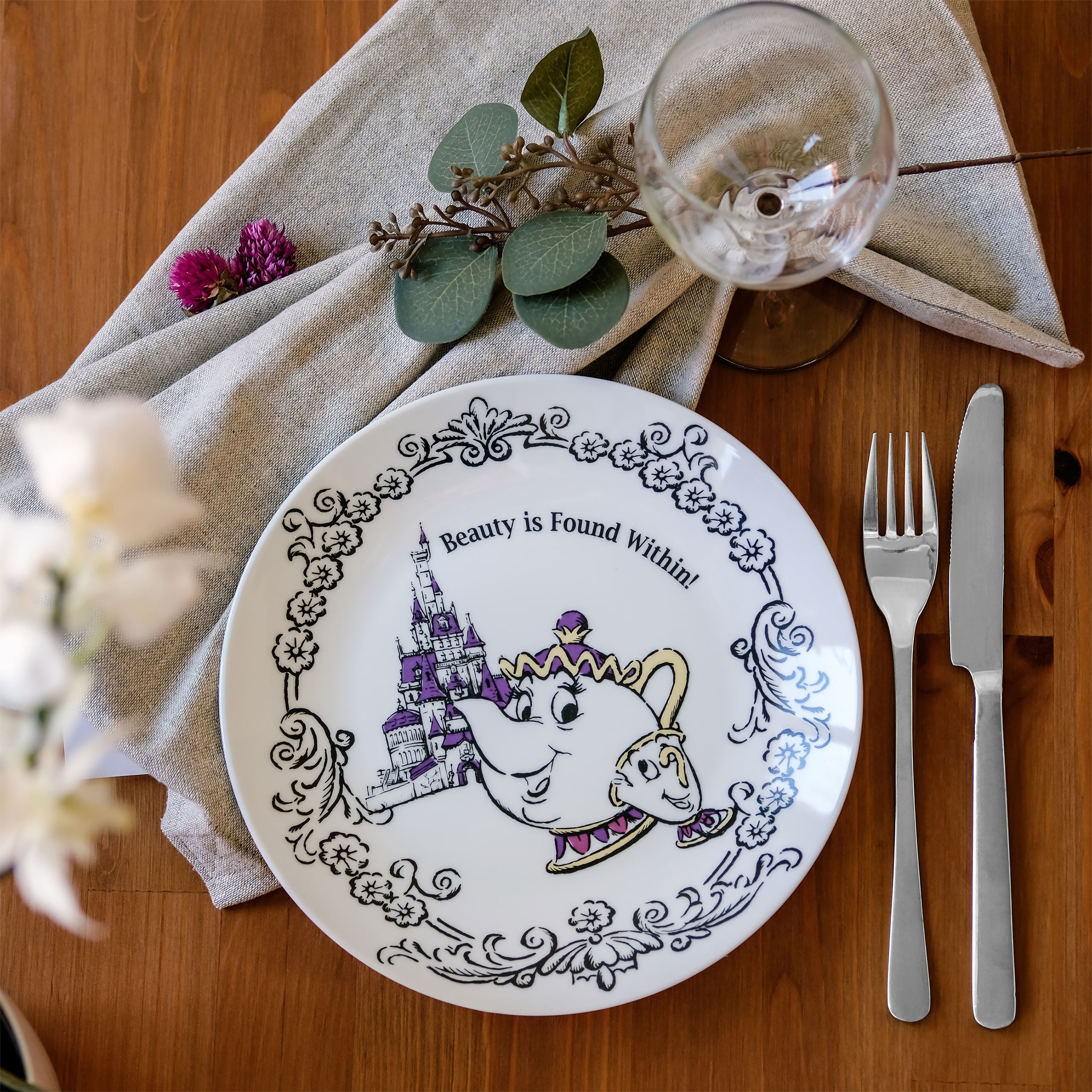 Product image Disney's Beauty and the Beast - Characters Plate Set