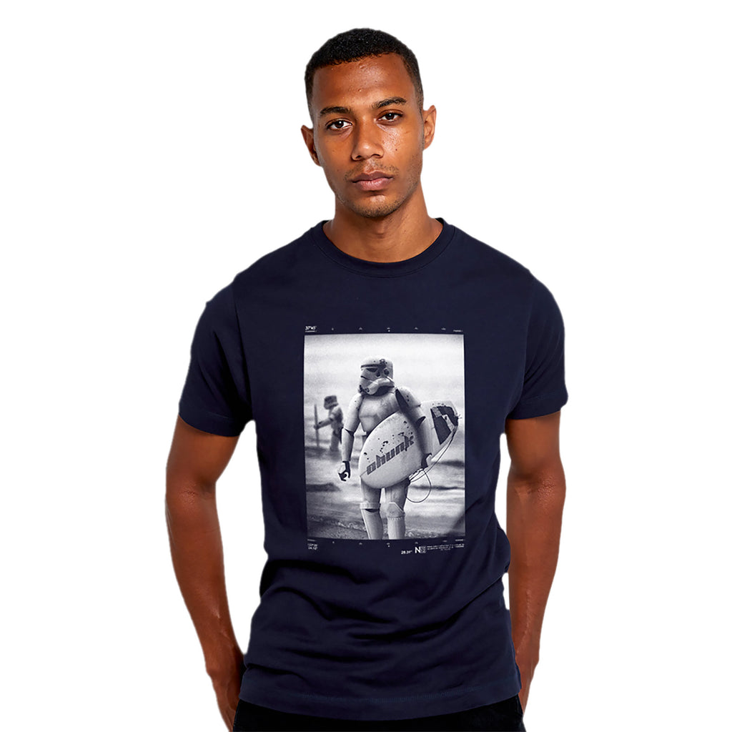 Product image Surfing Trooper T-Shirt for Star Wars Fans Blue