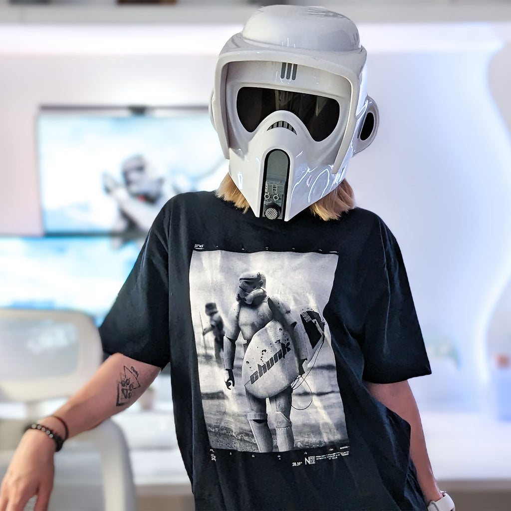 Product image Surfing Trooper T-Shirt for Star Wars Fans Blue