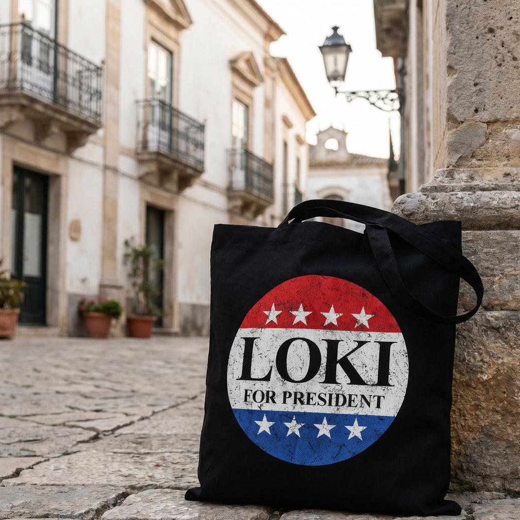 Product image For President Tote Bag for Loki Fans