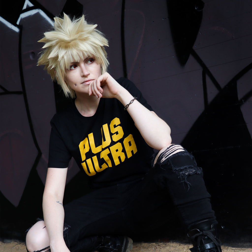 Product image Plus Ultra T-Shirt for My Hero Academia Fans black