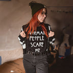 Product image Normal People Scare Me T-Shirt for American Horror Story Fans Black