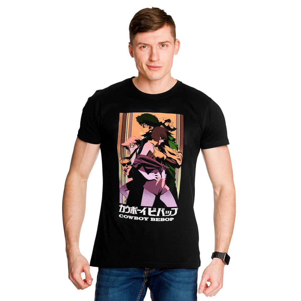 Product image Cowboy Bebop - Gradient Pose T-Shirt Black