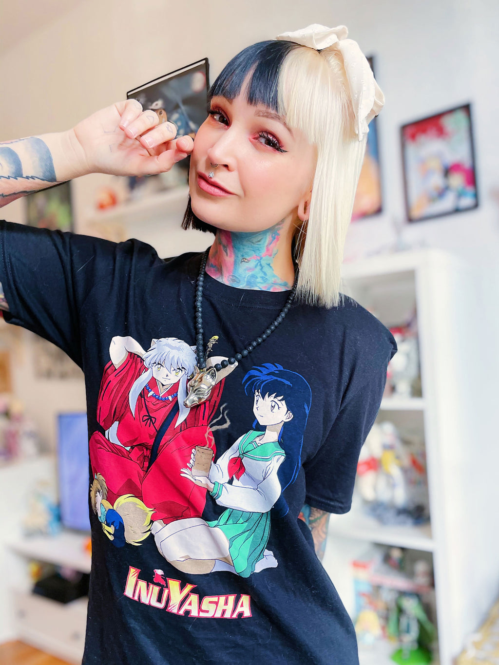 Product image Inu Yasha - Inu Yasha, Kagome & Shippo T-Shirt black