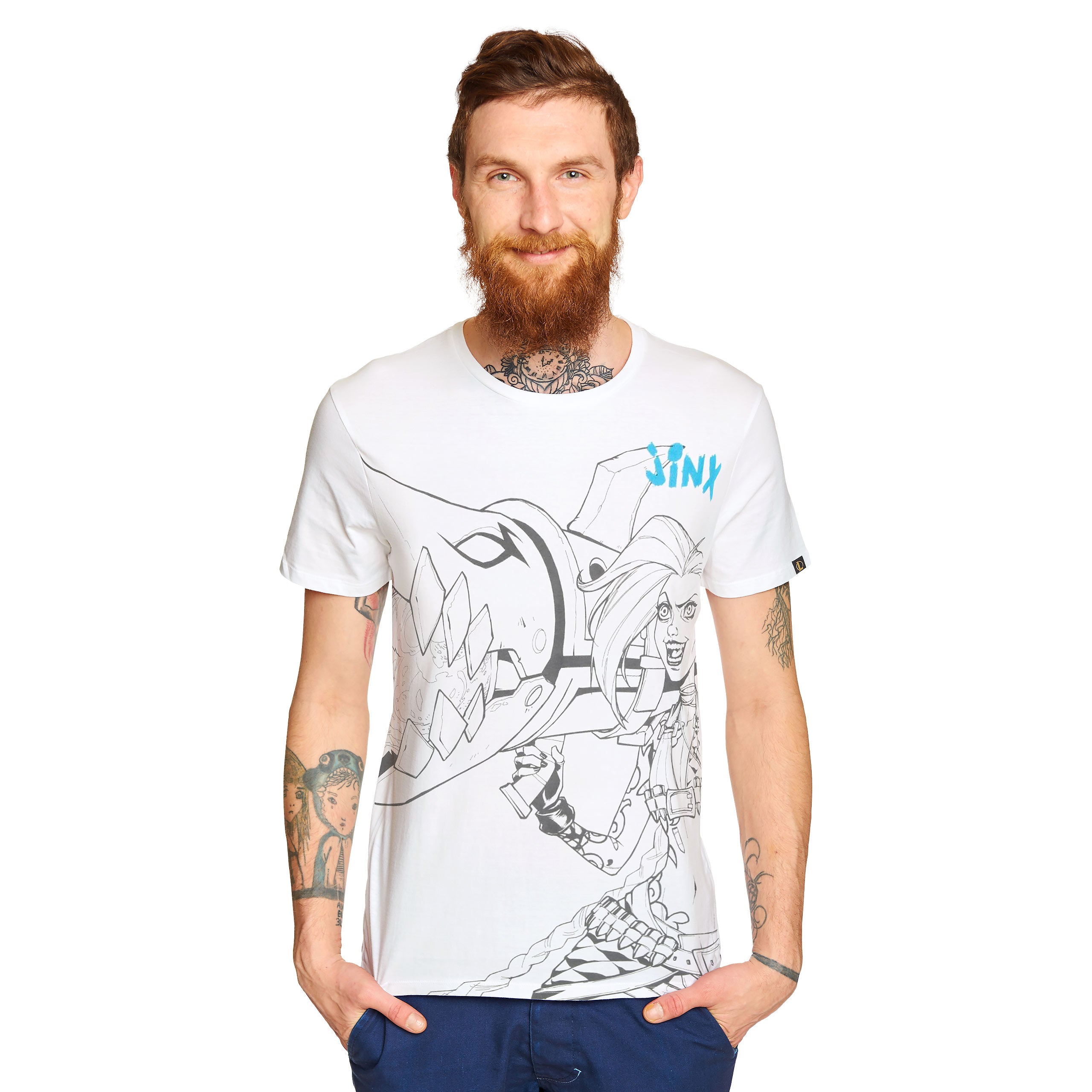 Product image League of Legends - Jinx T-Shirt white
