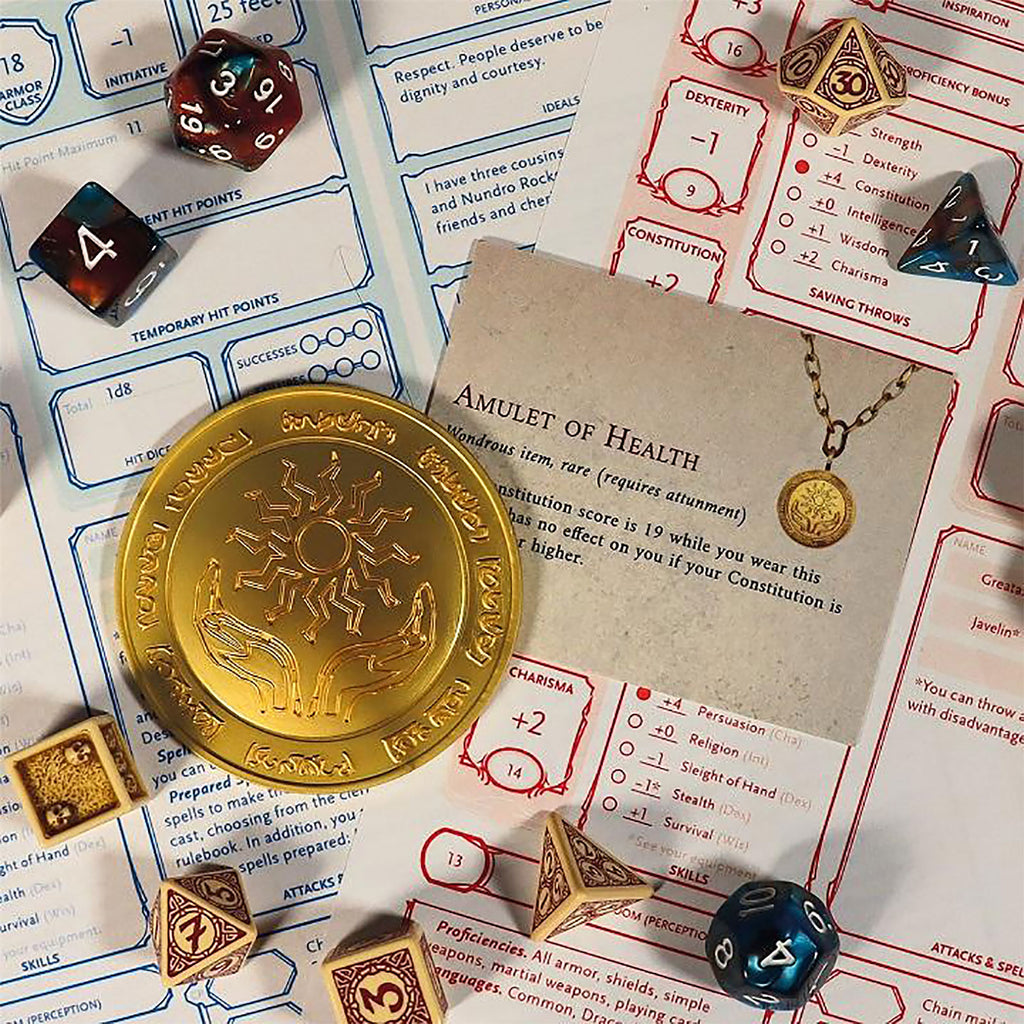 Product image Dungeons & Dragons - Amulet of Health Medallion