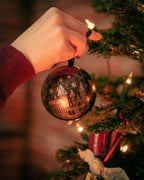 Product image Harry Potter - Hogwarts Christmas Bauble with Earring Set