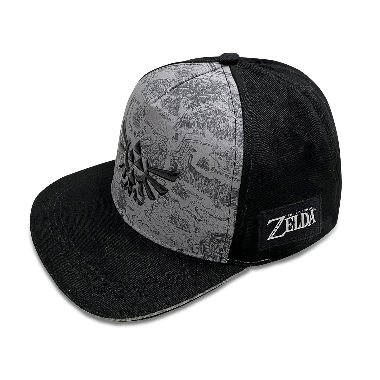 Product image Zelda - Map of Hyrule Snapback Cap Black