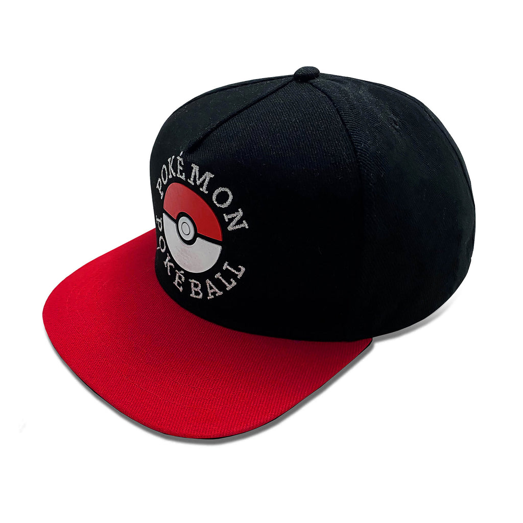 Product image Pokemon - Pokeball Snapback Cap black-red