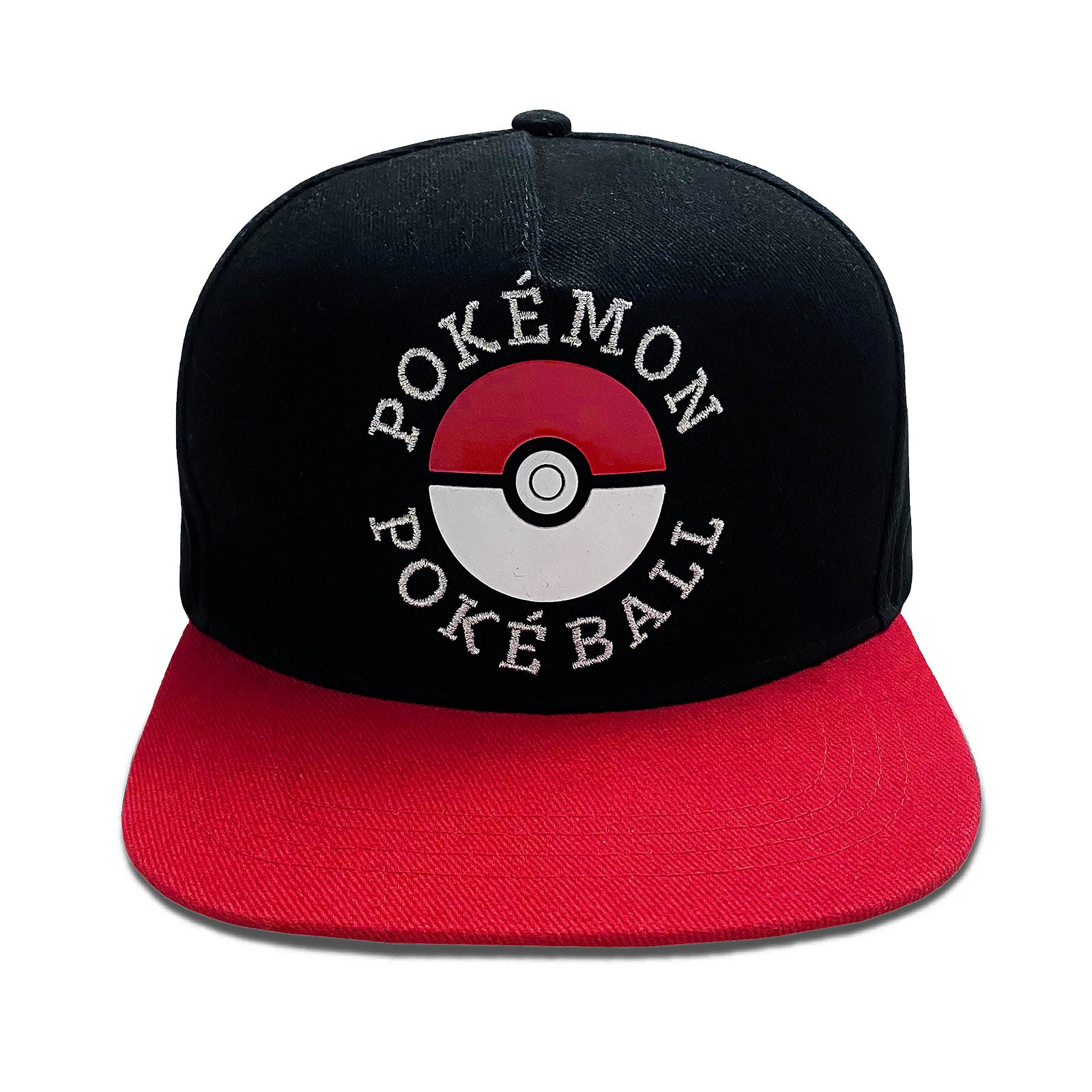 Product image Pokemon - Pokeball Snapback Cap black-red