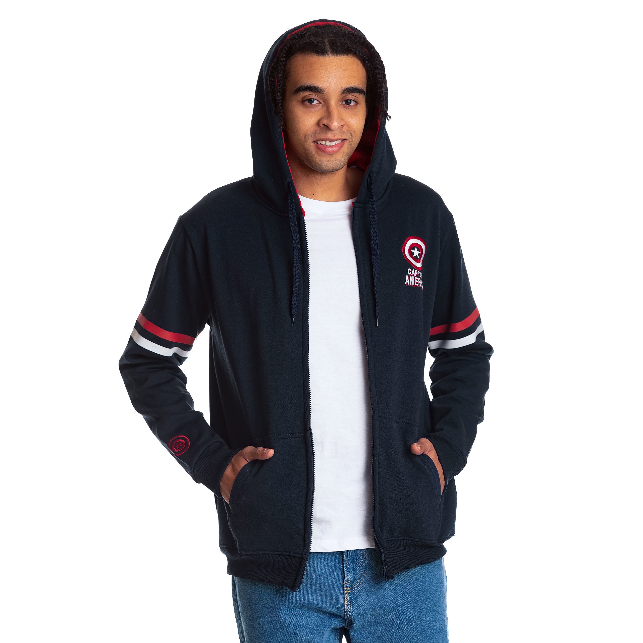 Product image Captain America - Brooklyn Soldier Hoodie blue