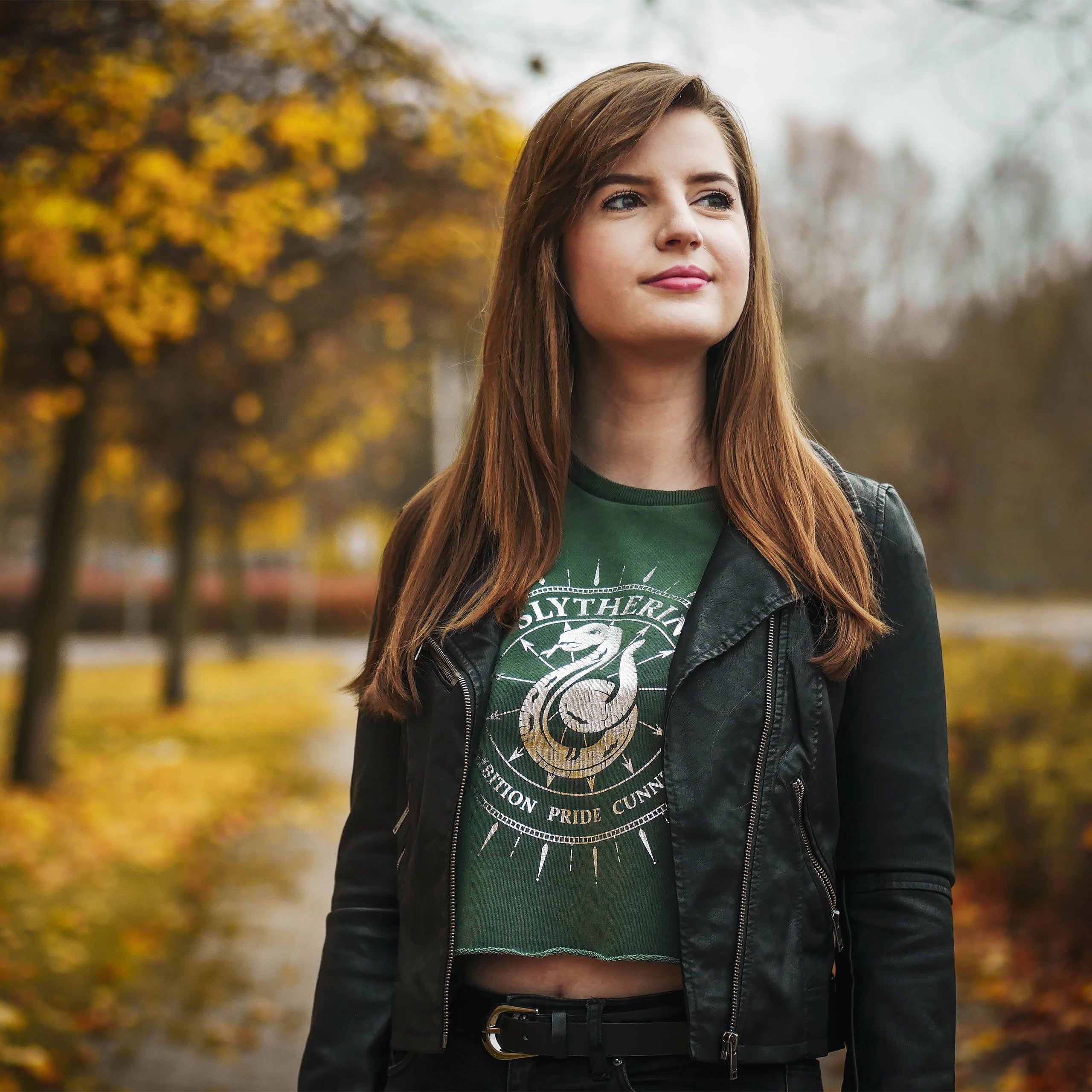 Product image Harry Potter - Slytherin Crop Sweater Women