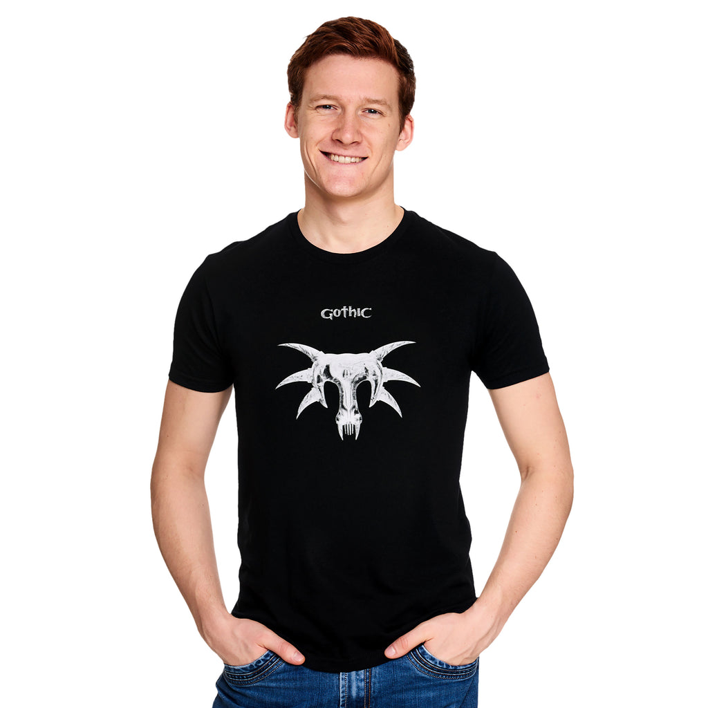 Product image Gothic - Sleeper Mask T-Shirt Organic Cotton Black
