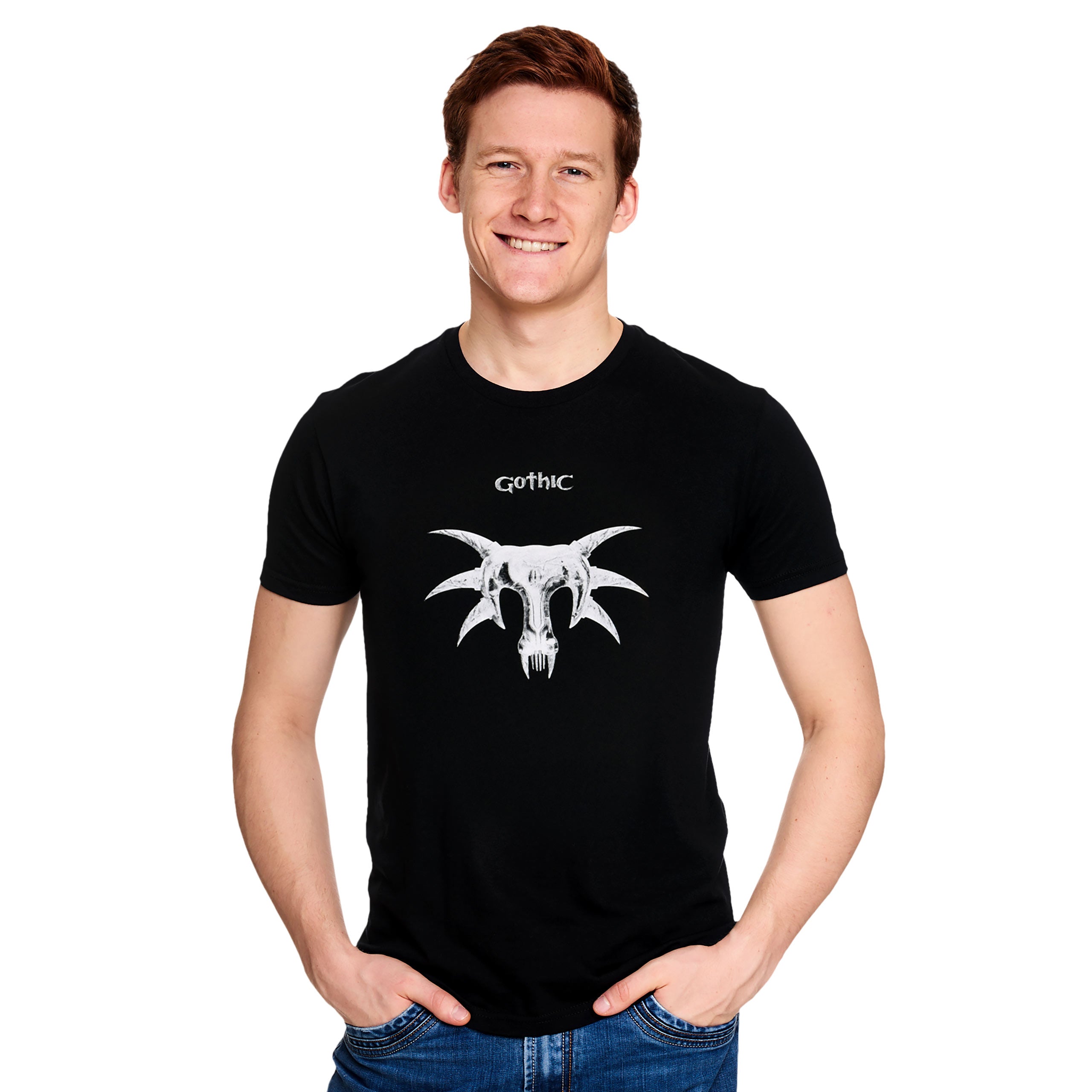 Product image Gothic - Sleeper Mask T-Shirt Organic Cotton Black