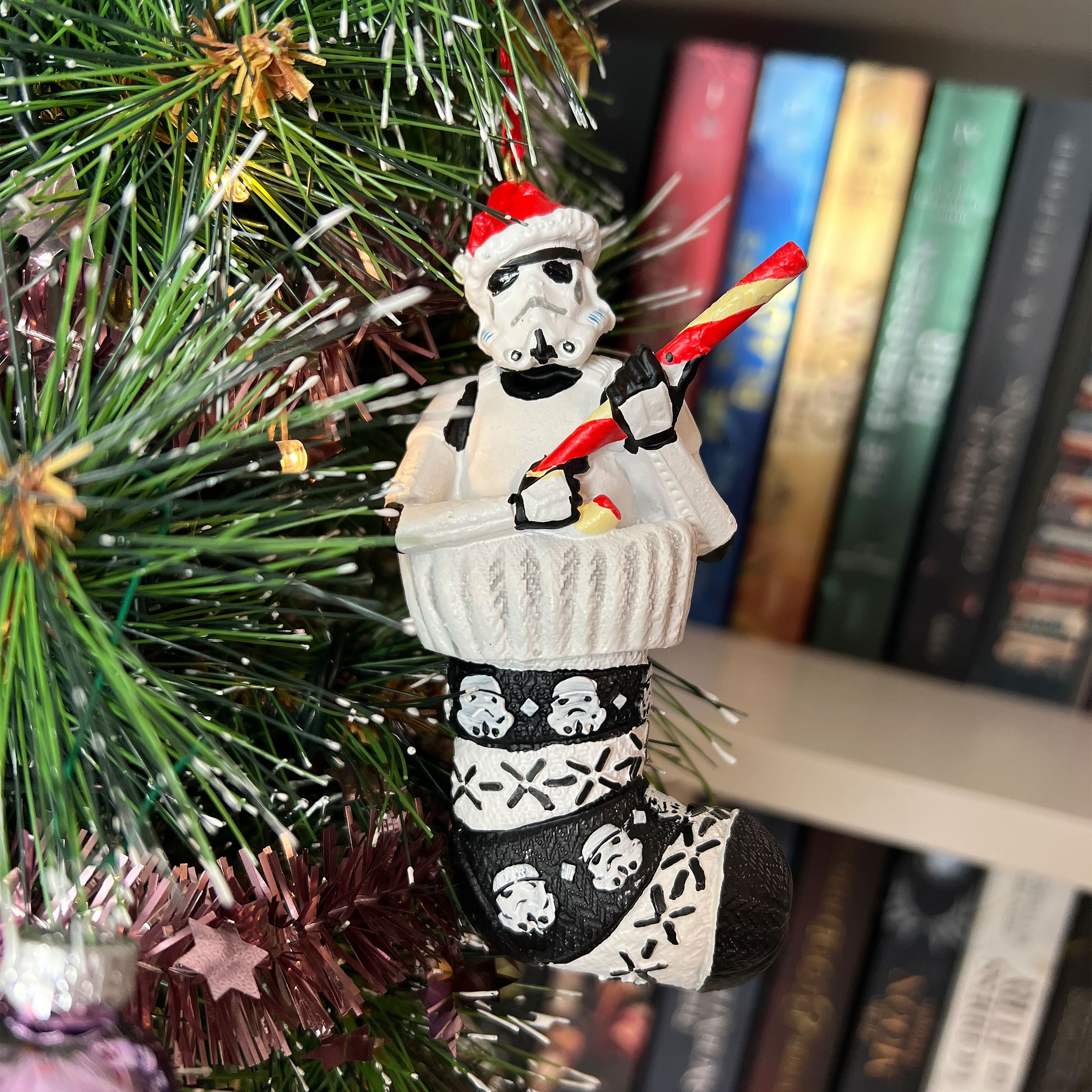 Product image Stormtrooper in Christmas Stocking Christmas Tree Ornament - Star Wars