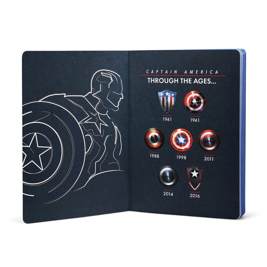 Product image Captain America - Shield Logo Notebook A5