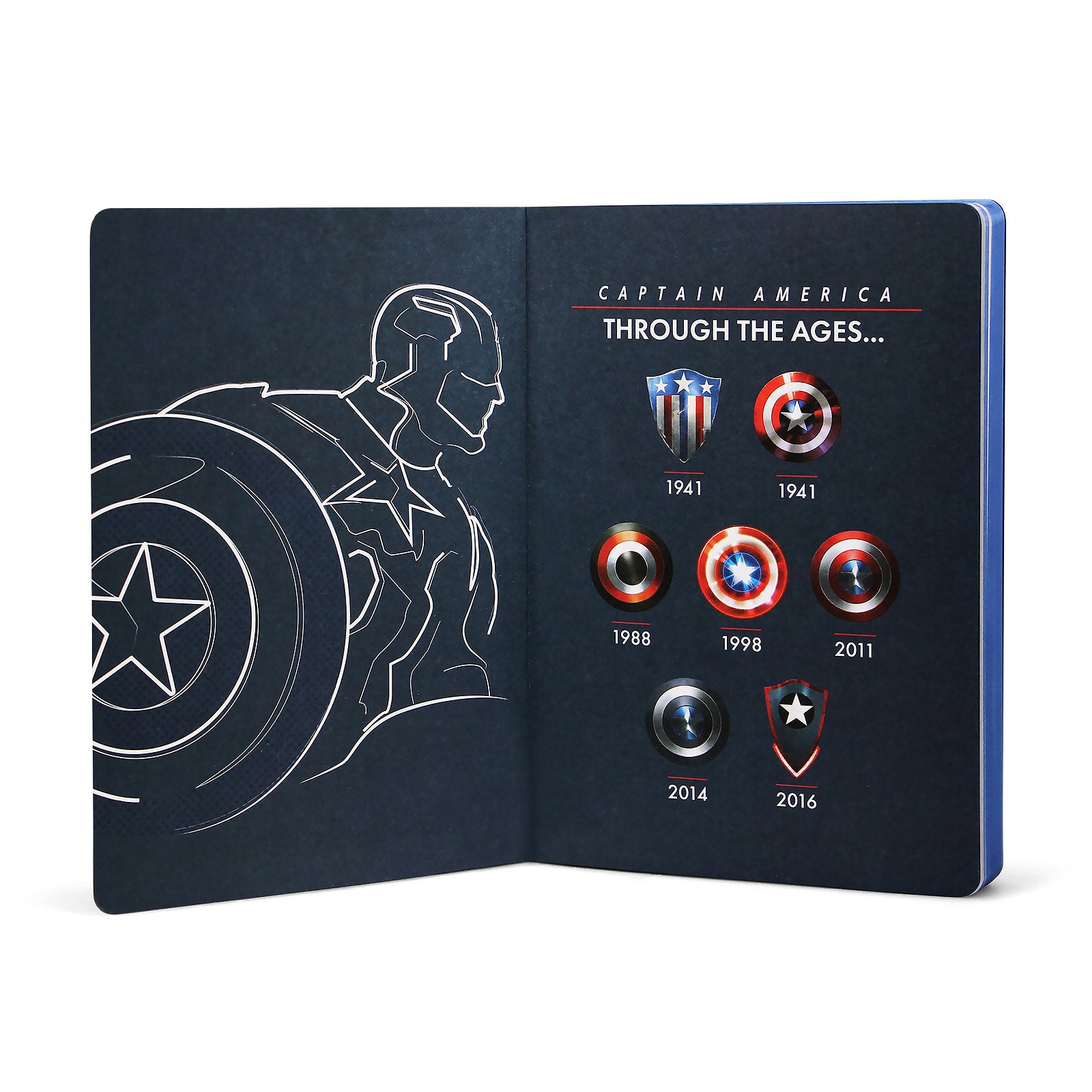 Product image Captain America - Shield Logo Notebook A5