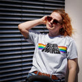 Product image Star Wars - Classic Rainbow Logo Pride T-Shirt grey