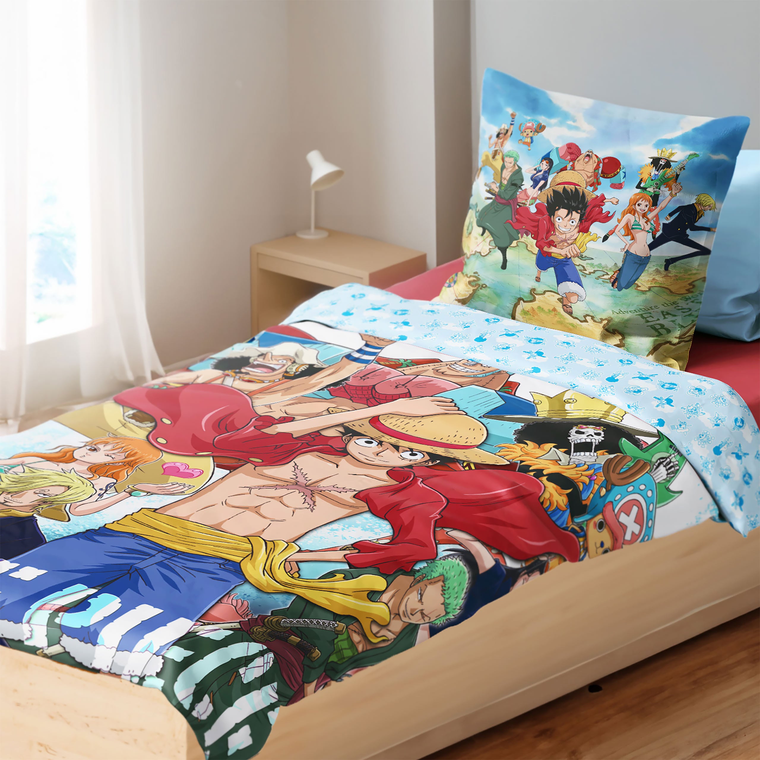 Product image One Piece - Ruffy & Crew Reversible Bed Linen