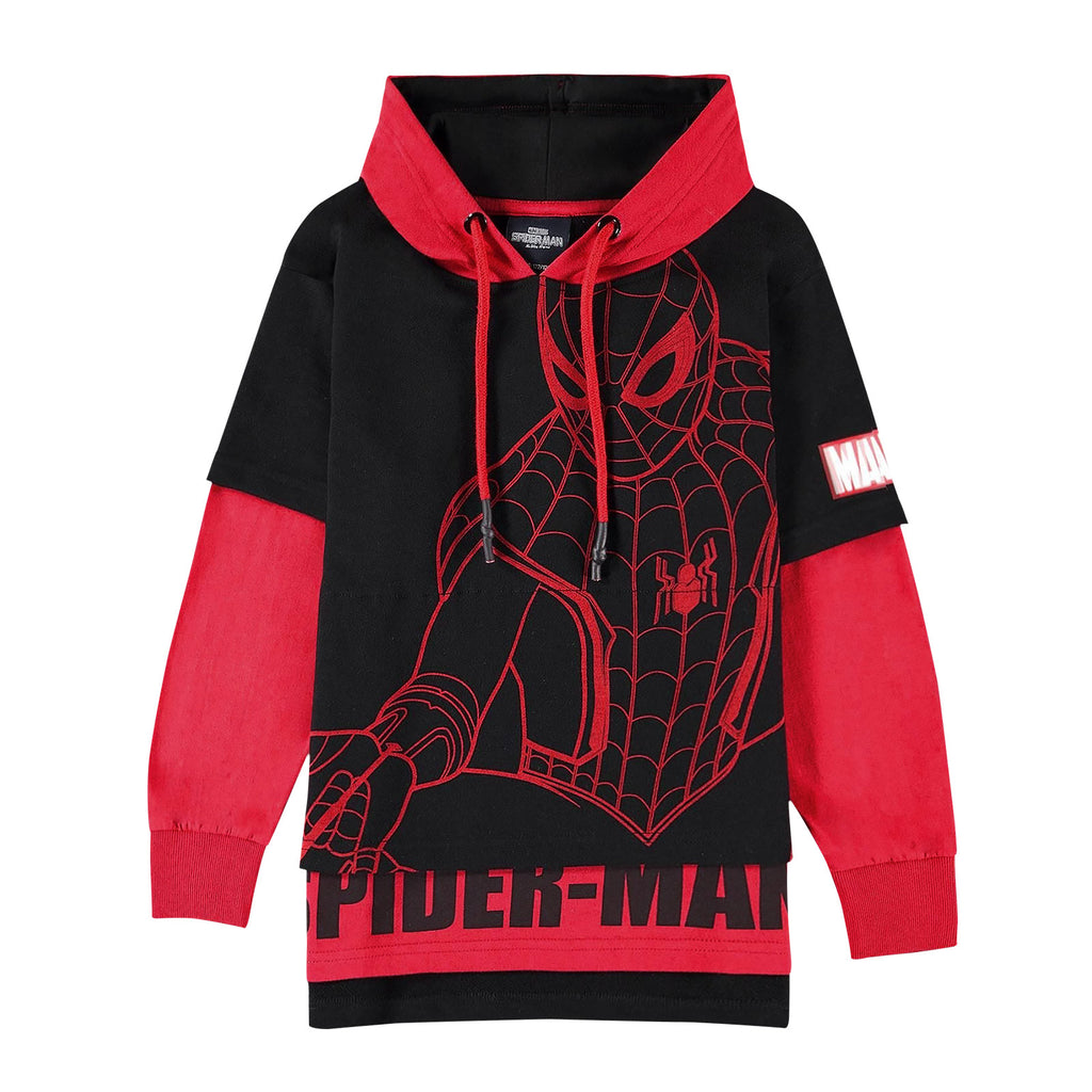 Product image Spider-Man Hoodie Kids black-red