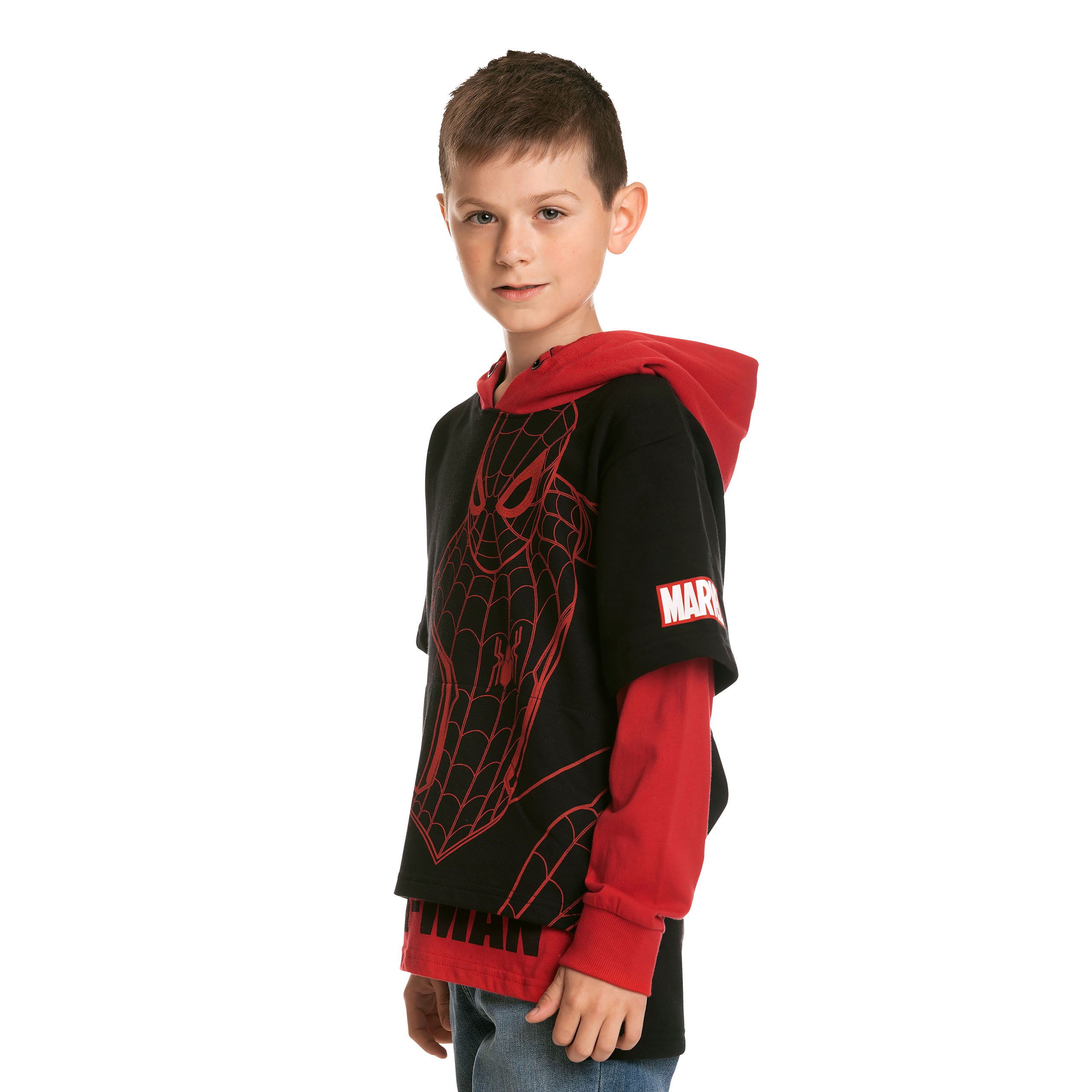 Product image Spider-Man Hoodie Kids black-red