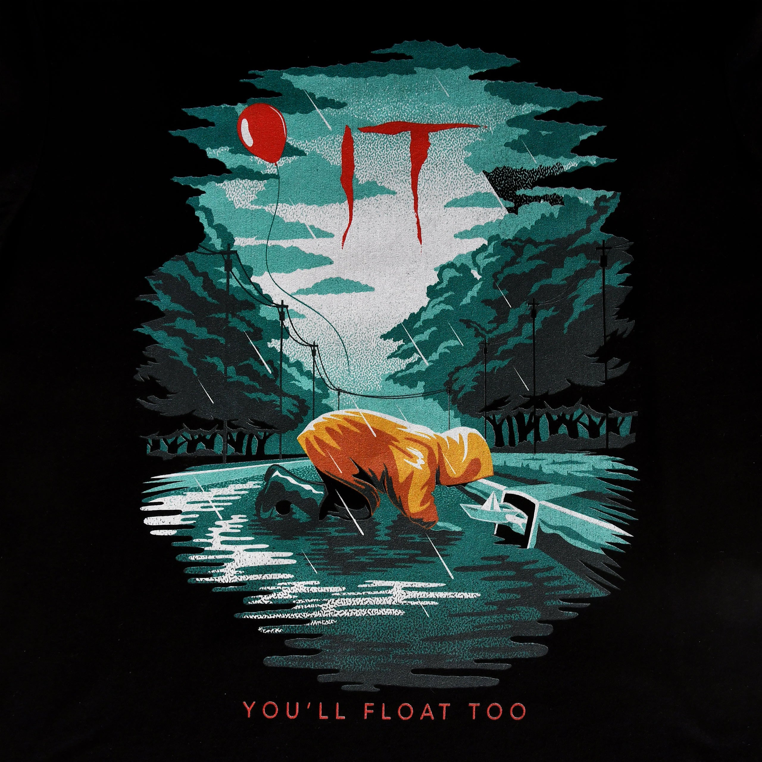 Product image Stephen King's IT - Georgie You'll Float Too T-Shirt Black