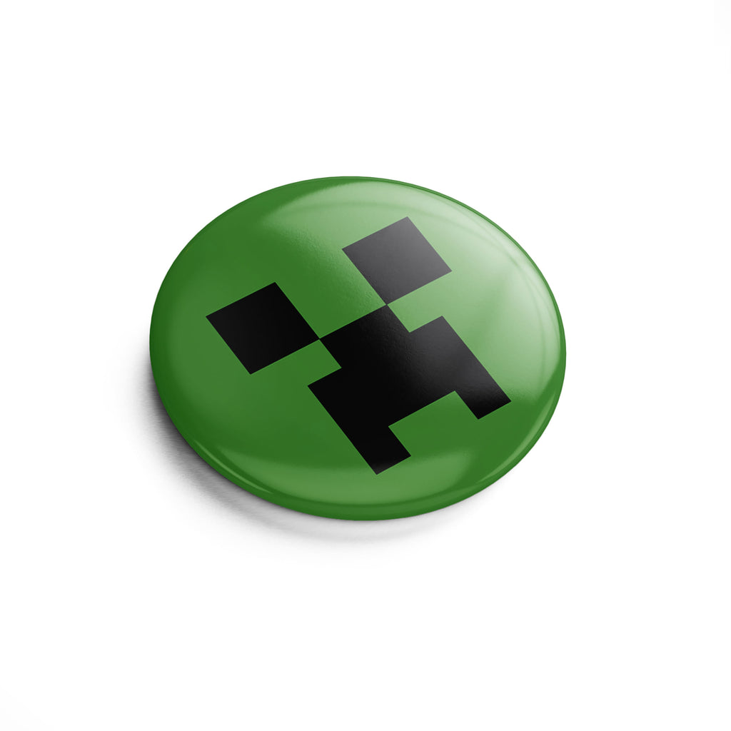Product image Creeper Button for Minecraft Fans