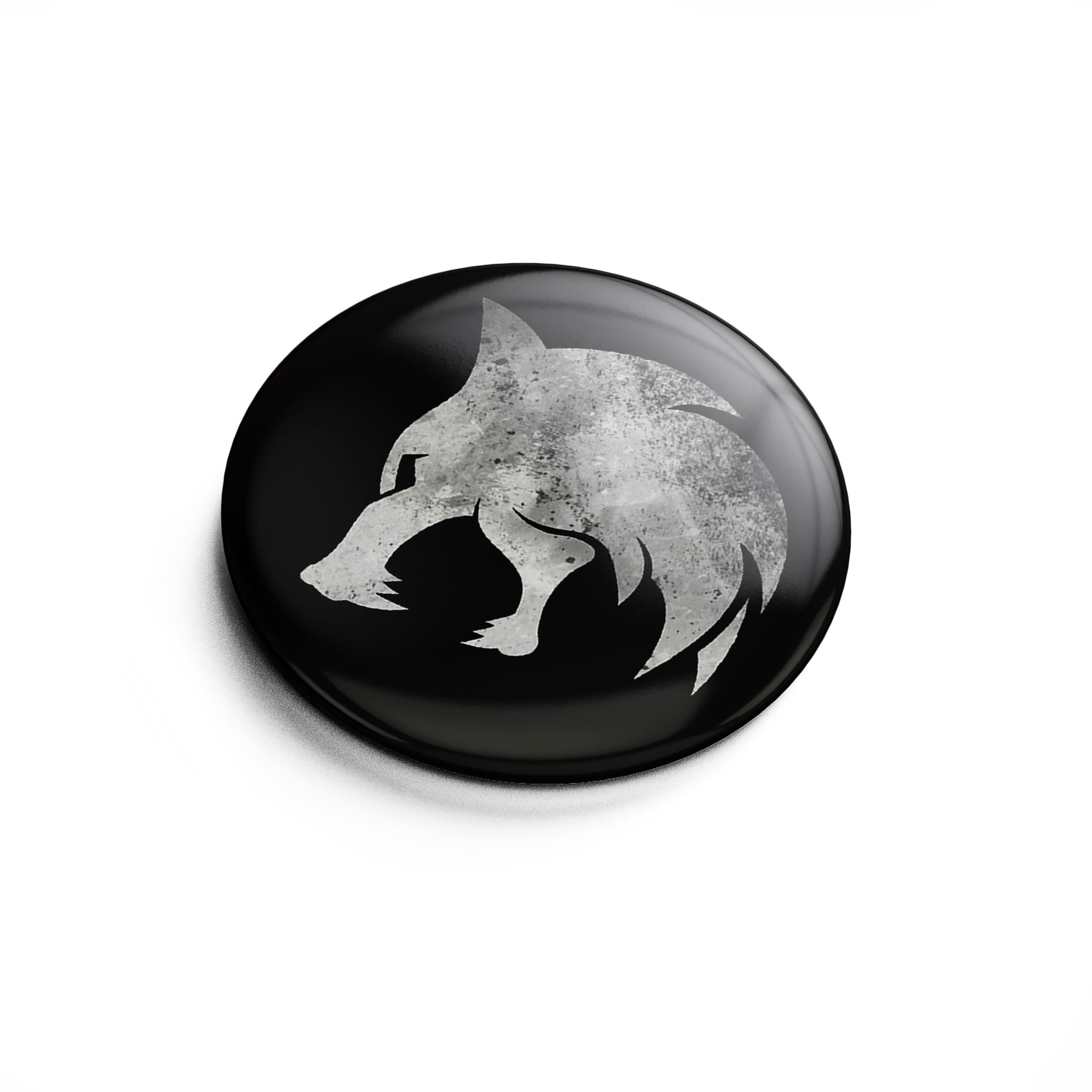 Product image Wolf Button for Witcher Fans