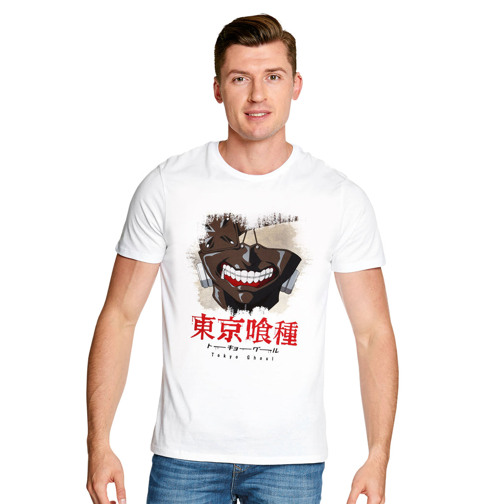 Product image Tokyo Ghoul - Scraped Mask T-Shirt white
