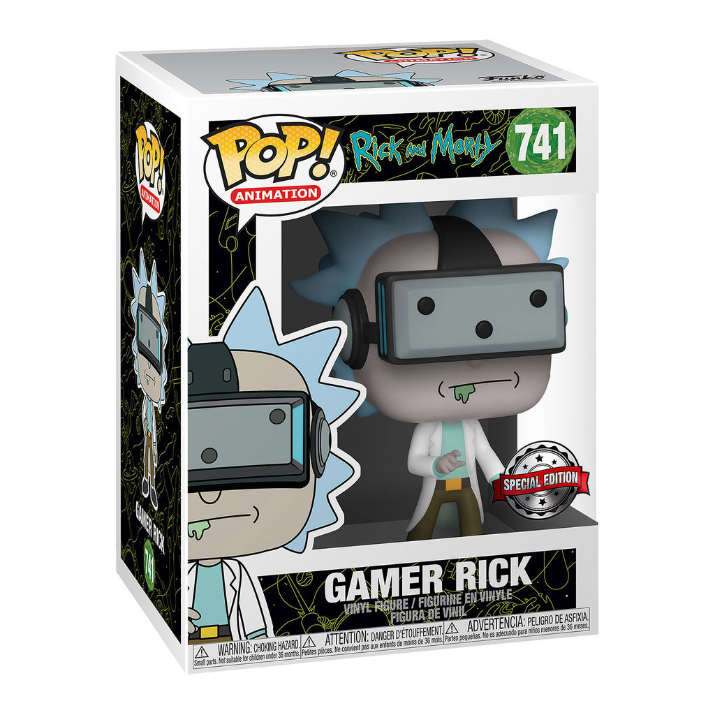 Product image Rick and Morty - Gamer Rick Funko Pop Figure