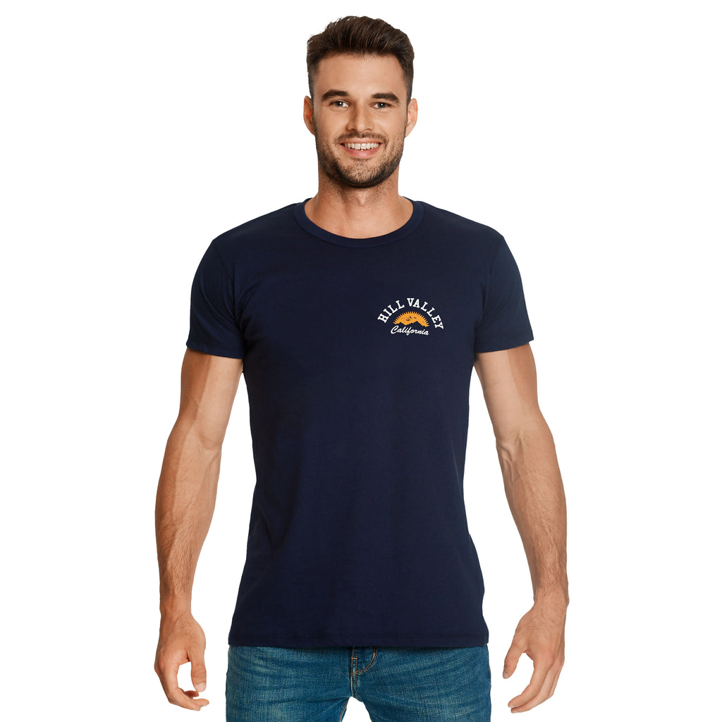 Product image Back to the Future - Hill Valley T-Shirt Blue