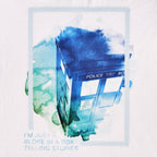 Product image Dr. Who - Watercolor Tardis T-Shirt white