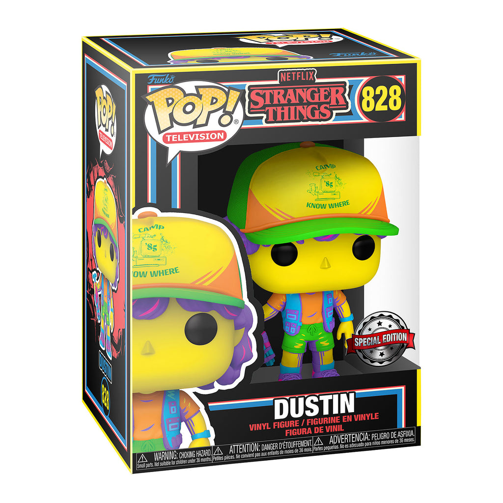Product image Stranger Things - Dustin Blacklight Funko Pop Figure