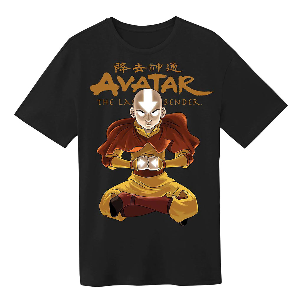 Product image Avatar The Last Airbender - Aang State Pose T-Shirt Black