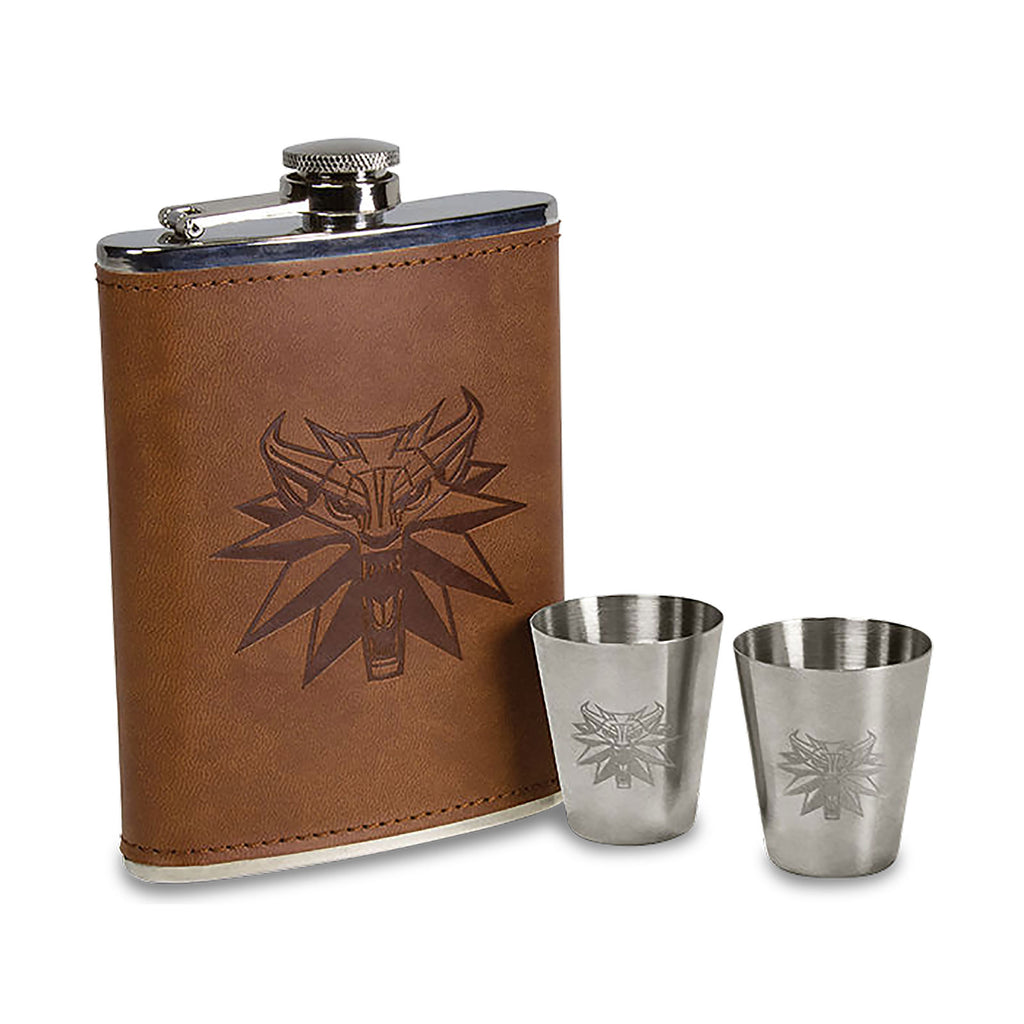 Product image Witcher - Wolf Logo Flask