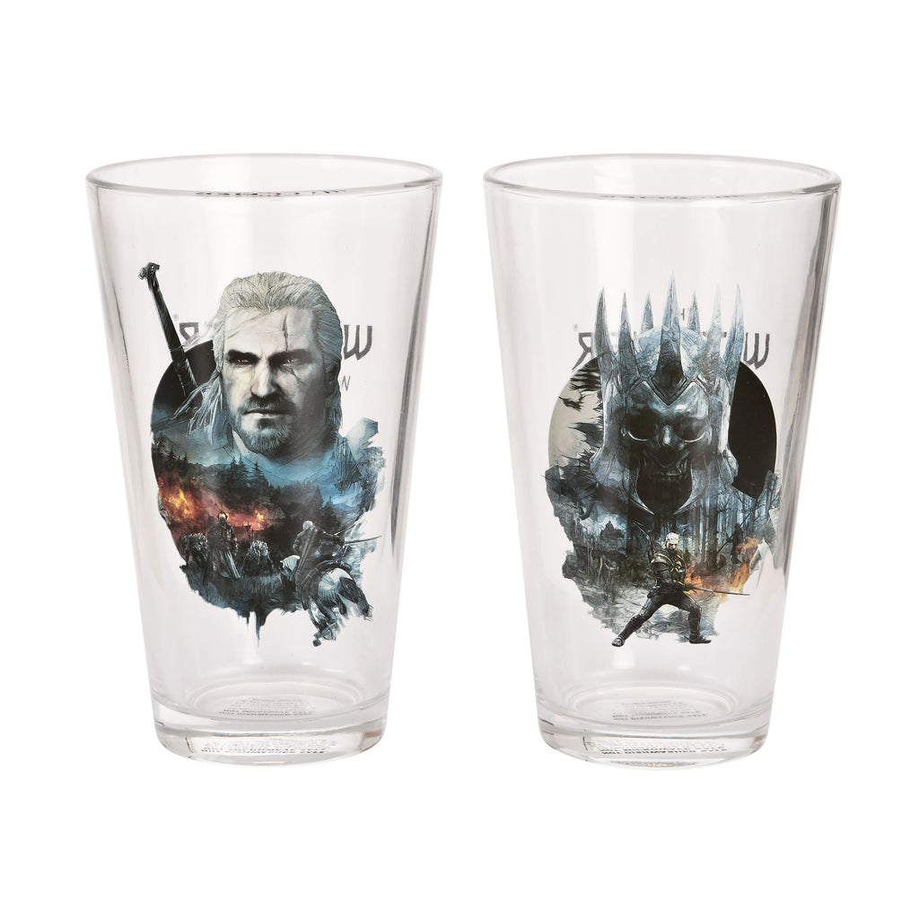 Product image Witcher 3 - Geralt and Eredin Glasses Set of 2