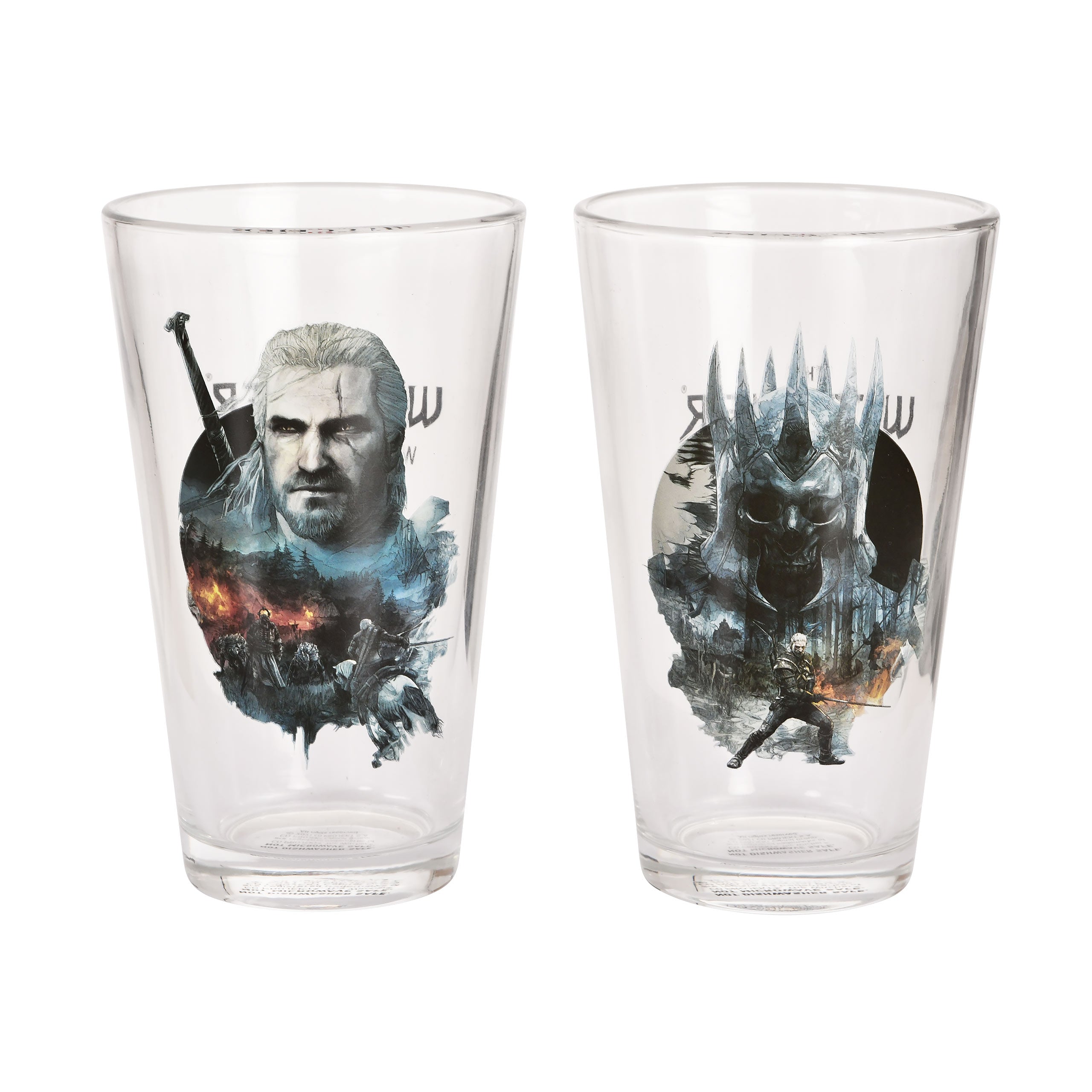 Product image Witcher 3 - Geralt and Eredin Glasses Set of 2
