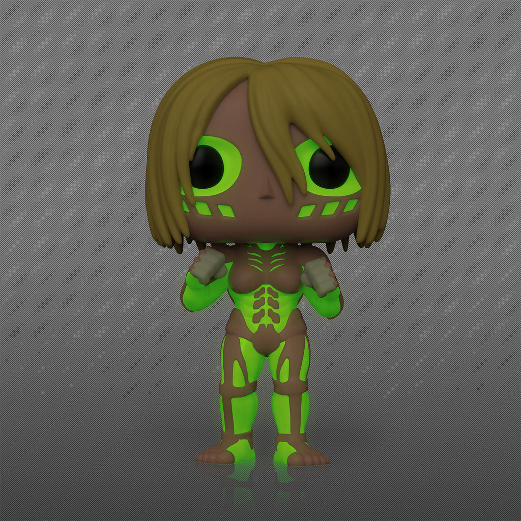 Product image Attack on Titan - Female Titan Glow in the Dark Funko Pop Figure 15cm