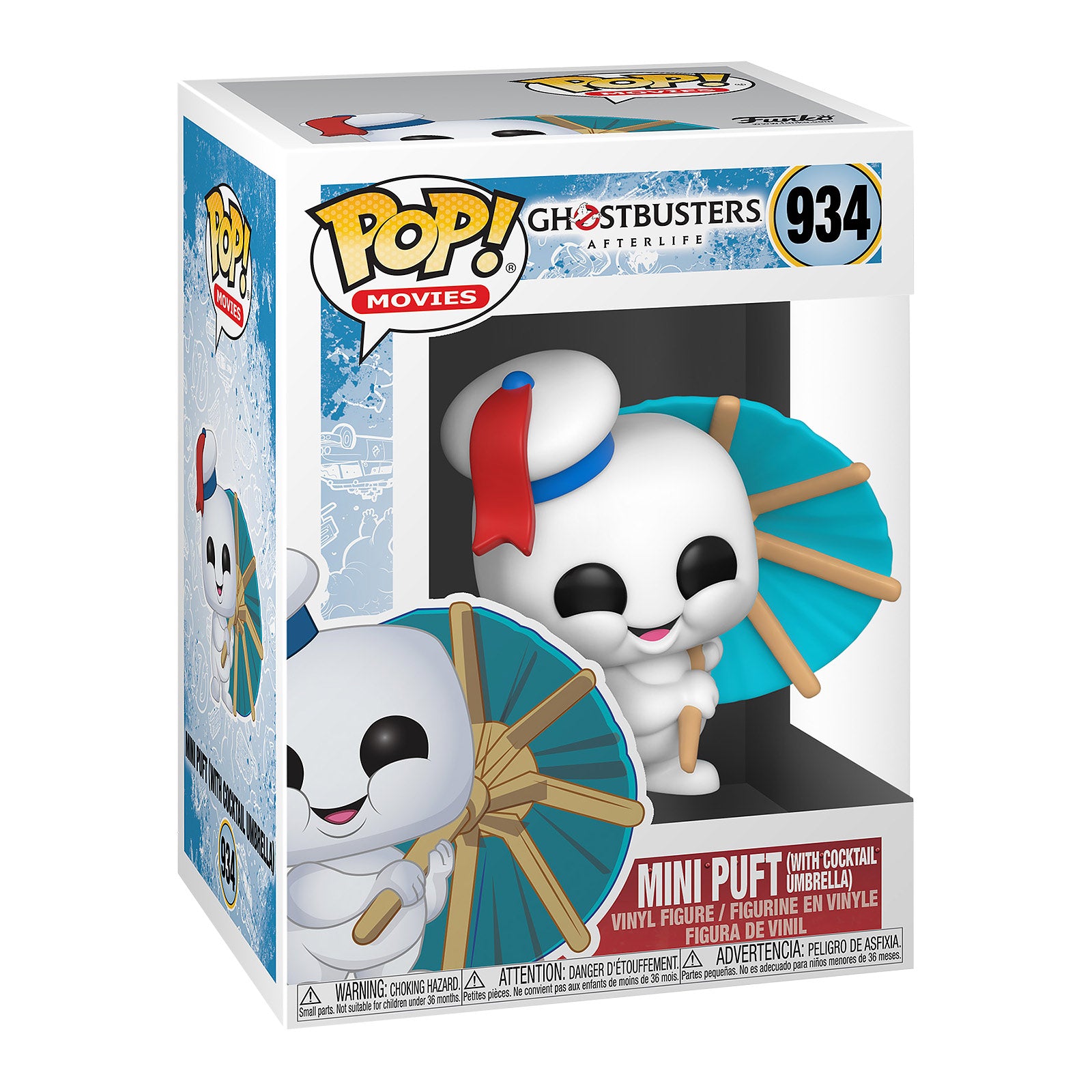 Product image Ghostbusters - Marshmallow Man with Cocktail Umbrella Funko Pop Figure