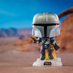 Product image Mando Glow in the Dark Funko Pop Bobblehead Figure - Star Wars The Mandalorian